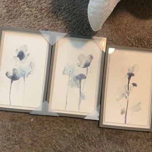 Set of 3 framed prints